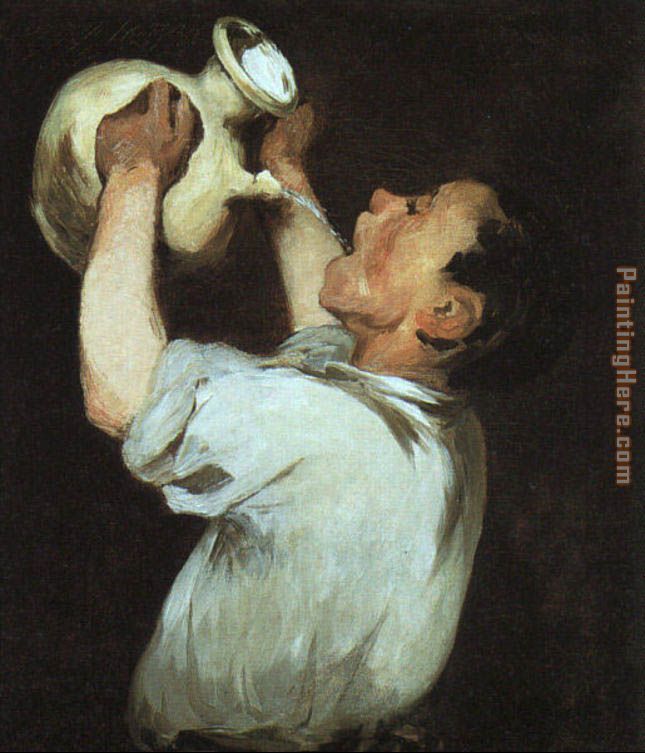 Boy with a Pitcher painting - Edouard Manet Boy with a Pitcher art painting